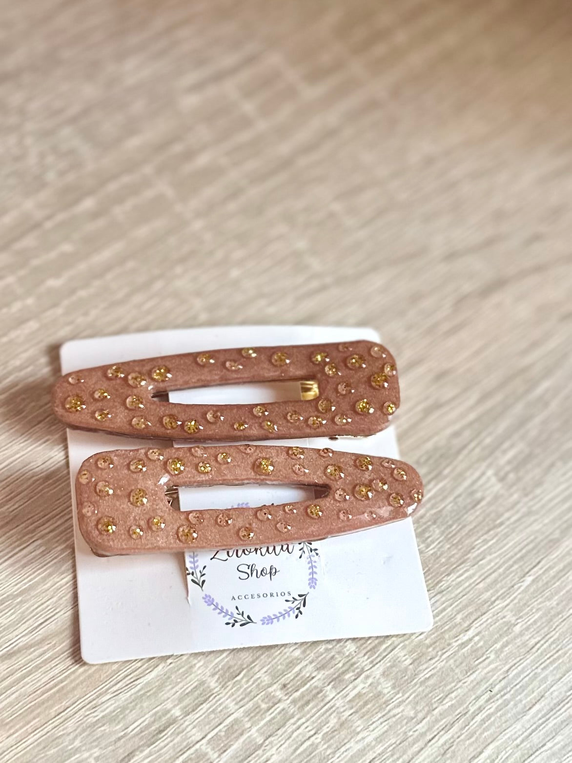 Clips/ trabas del pelo de resina