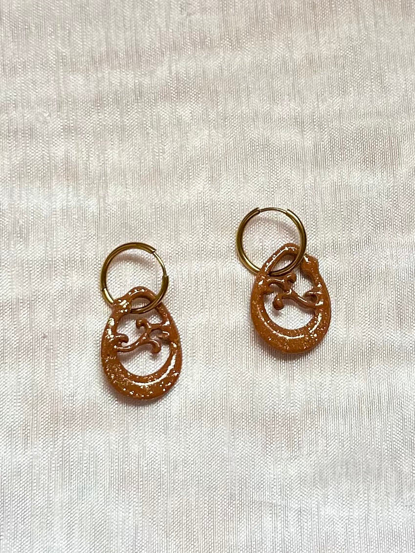 Argollas canarias con aro