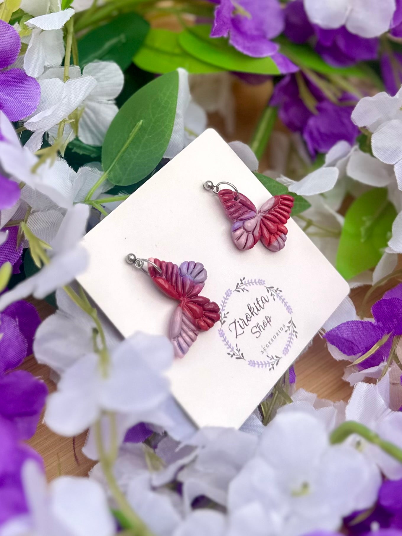 Mariposa estampada