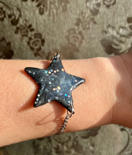 Pulsera de estrella grande brillante de la colección mundo mágico