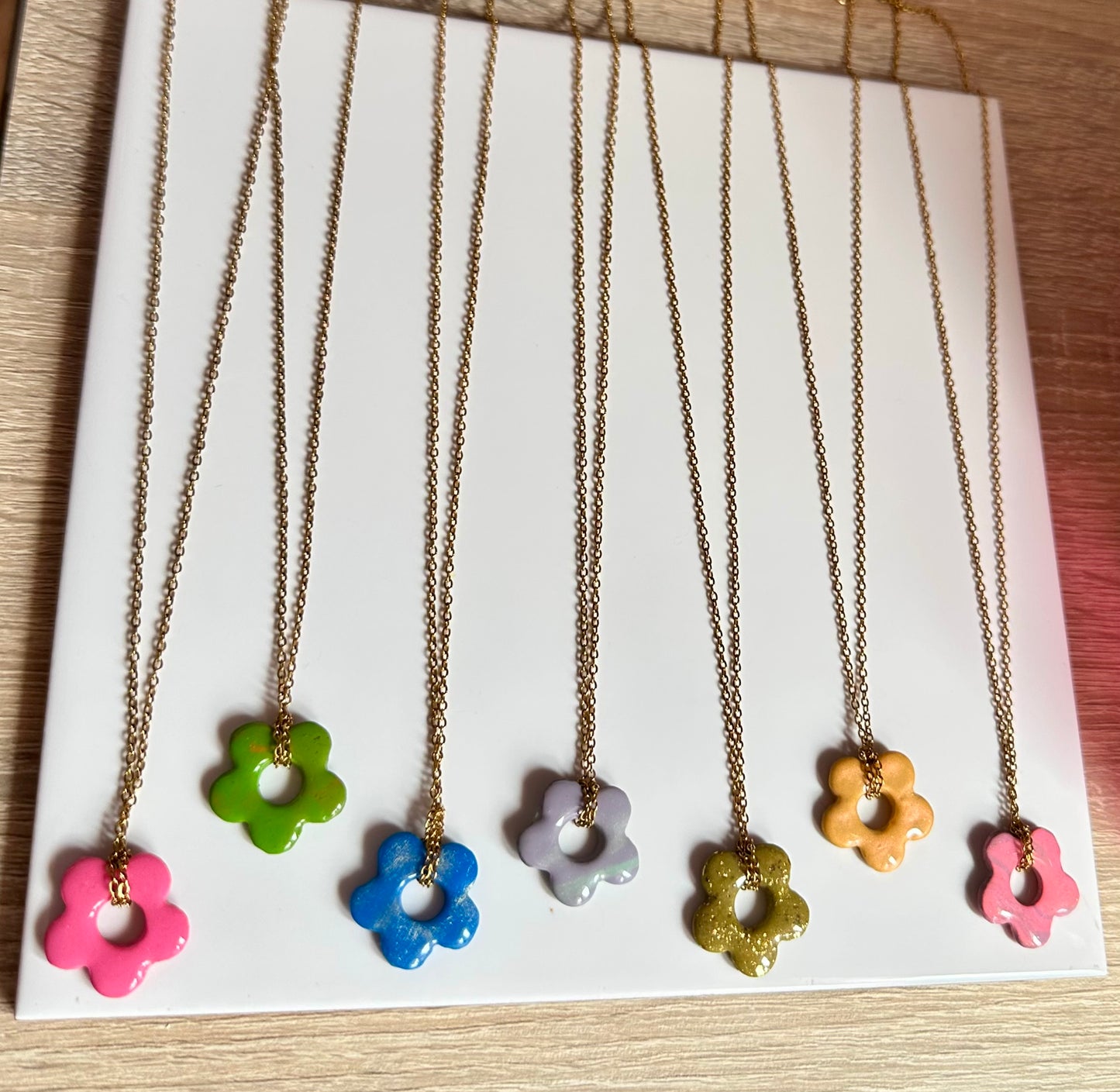 Collar de flor