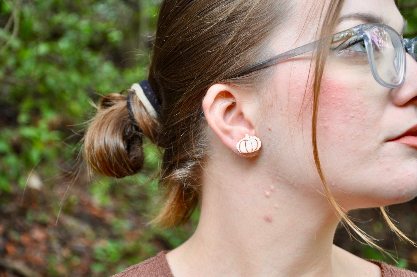 Pendientes de calabaza.