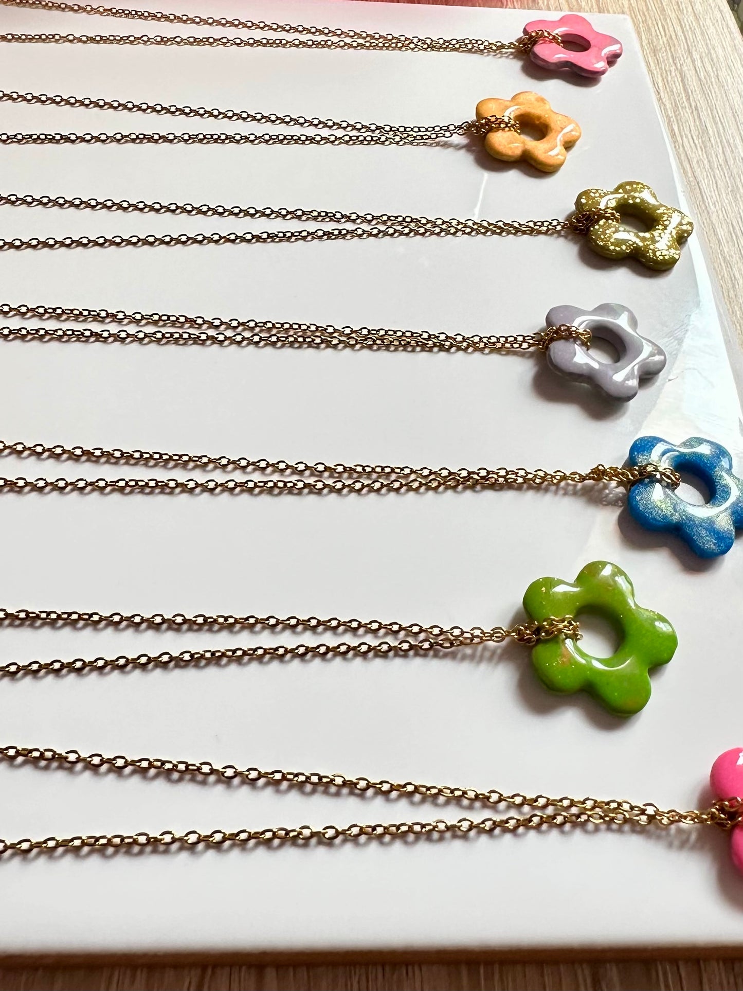 Collar de flor