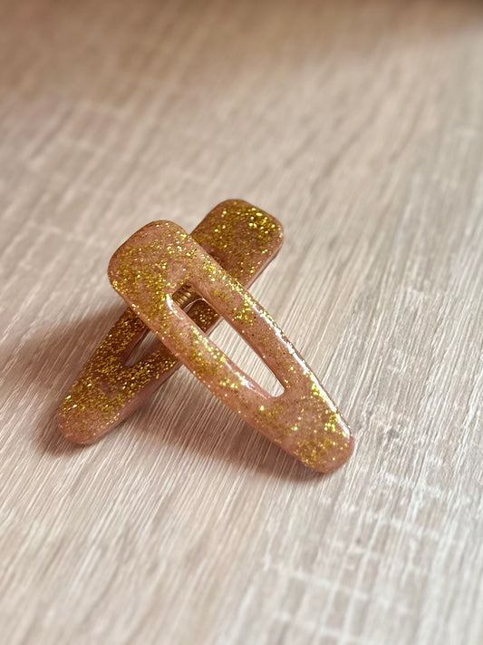 Clips/ trabas del pelo de resina