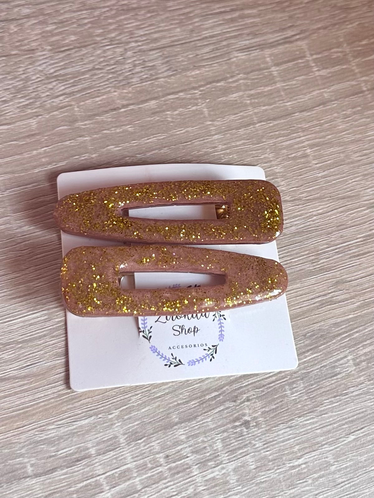 Clips/ trabas del pelo de resina
