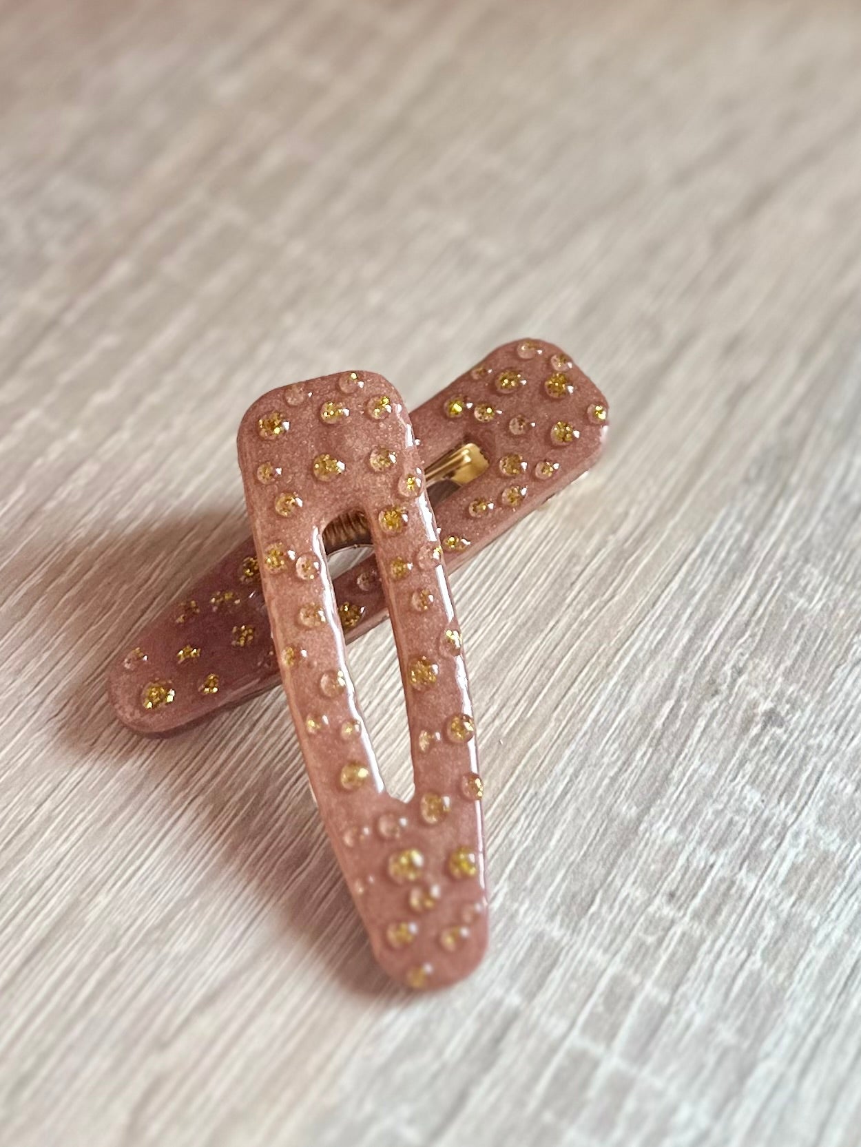 Clips/ trabas del pelo de resina