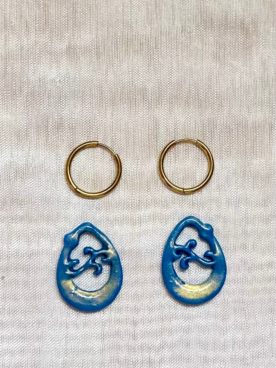 Argollas canarias con aro