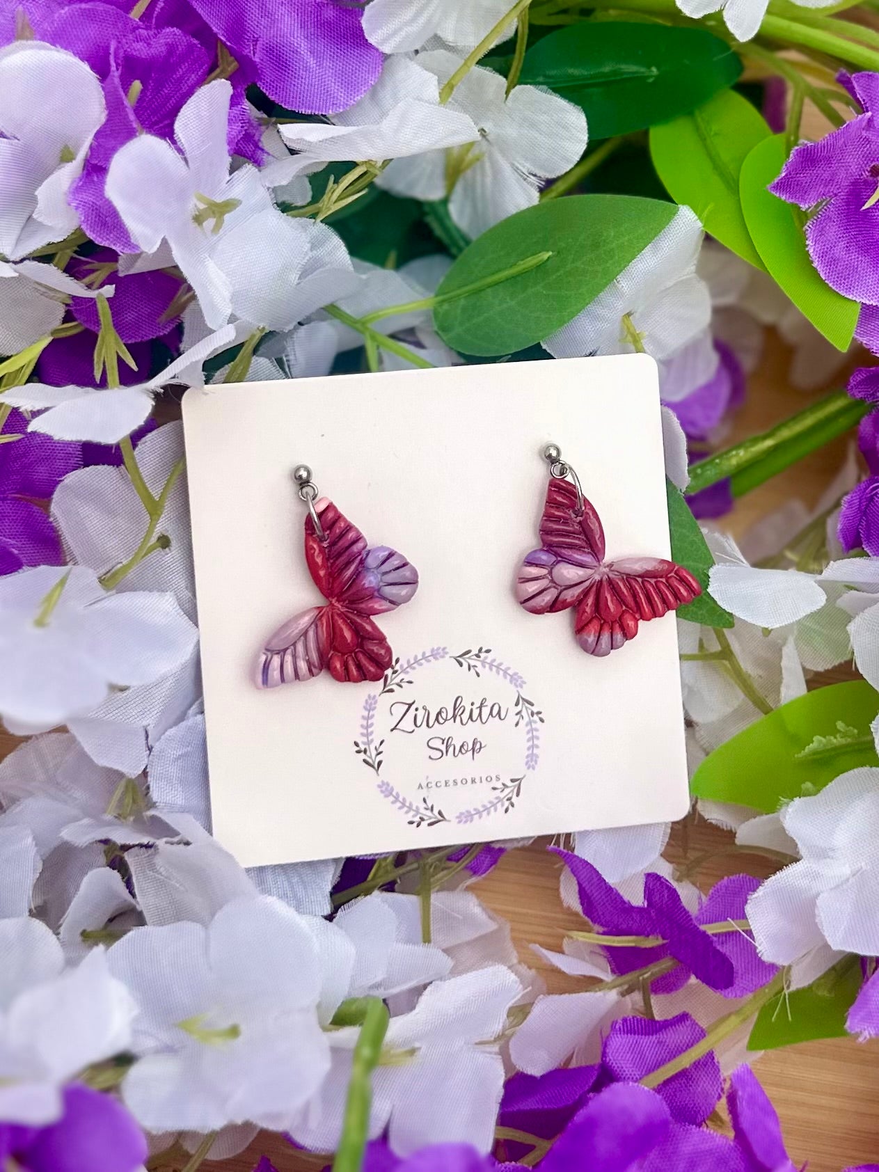 Mariposa estampada