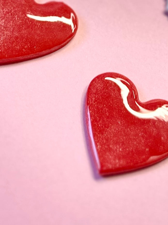 Llavero de San Valentín con dos iniciales