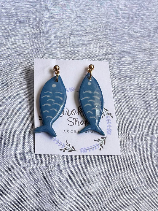 Modelo peces azules de la colección bahía feliz
