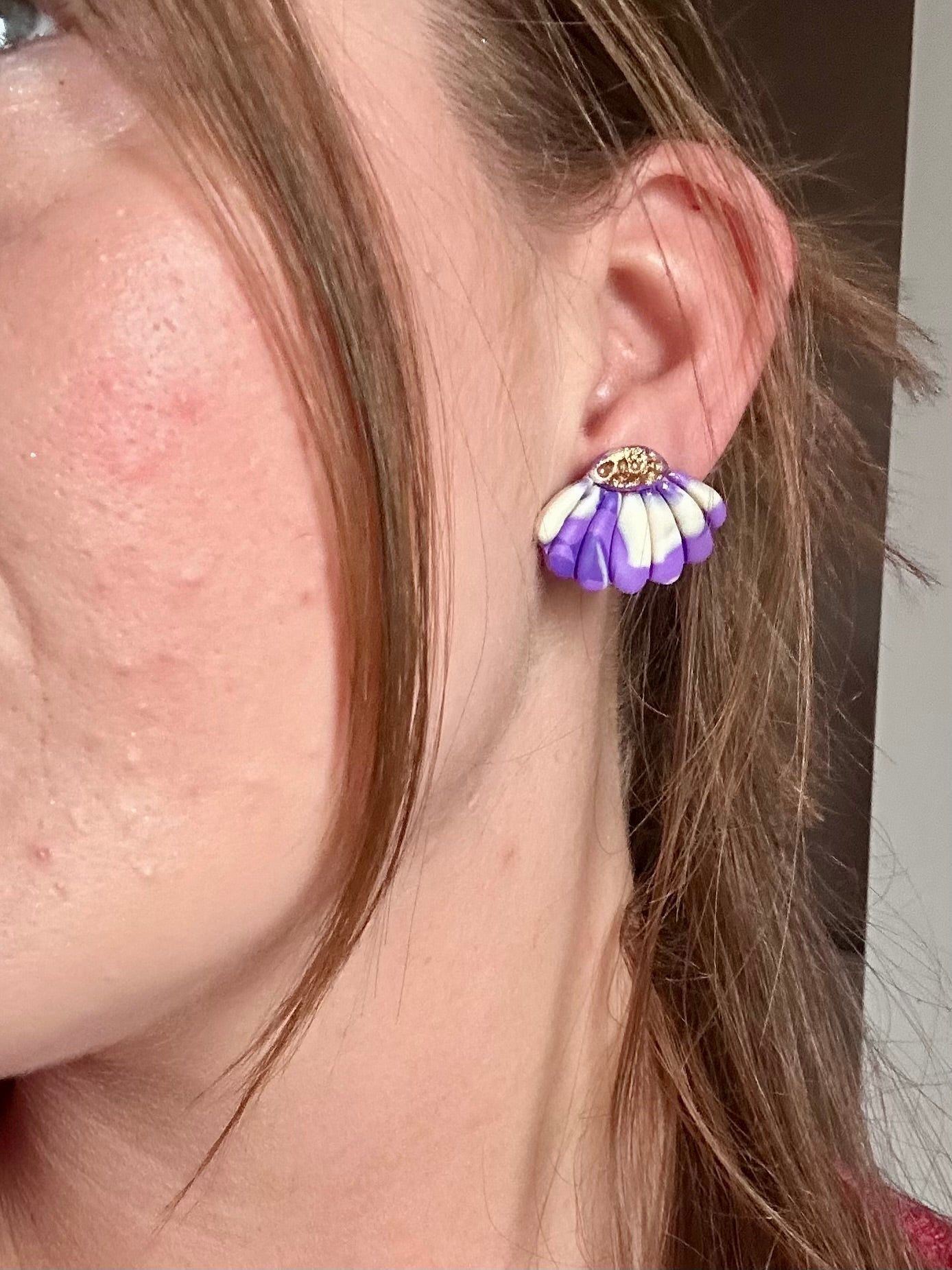 Flor estampada