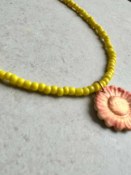 Collar flor