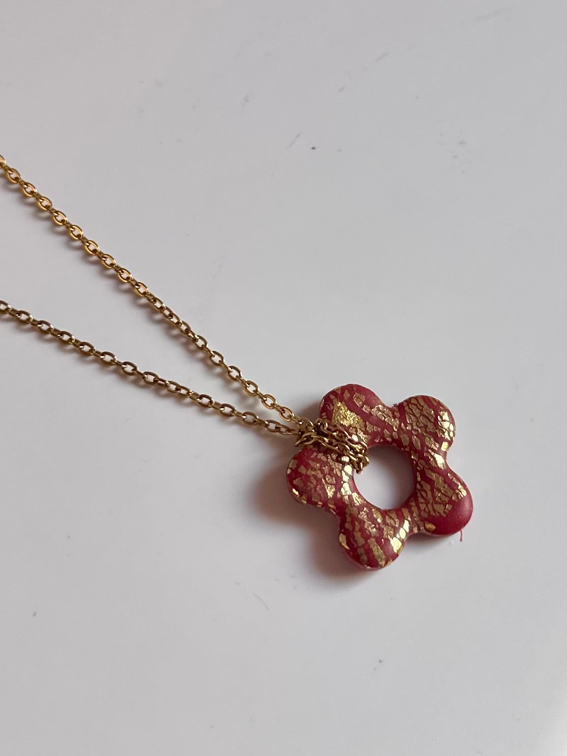Collar de flor