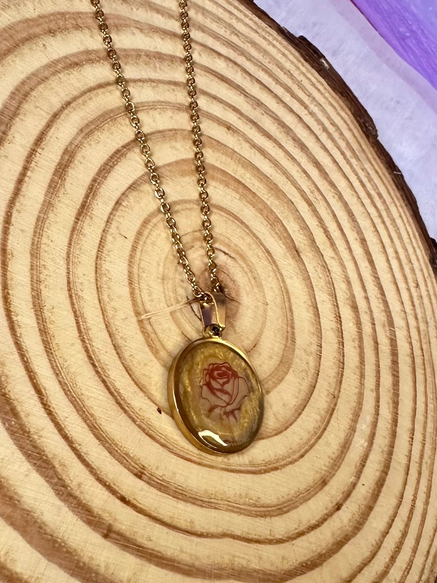 Medallón de la colección cuéntame un cuento “rosa”