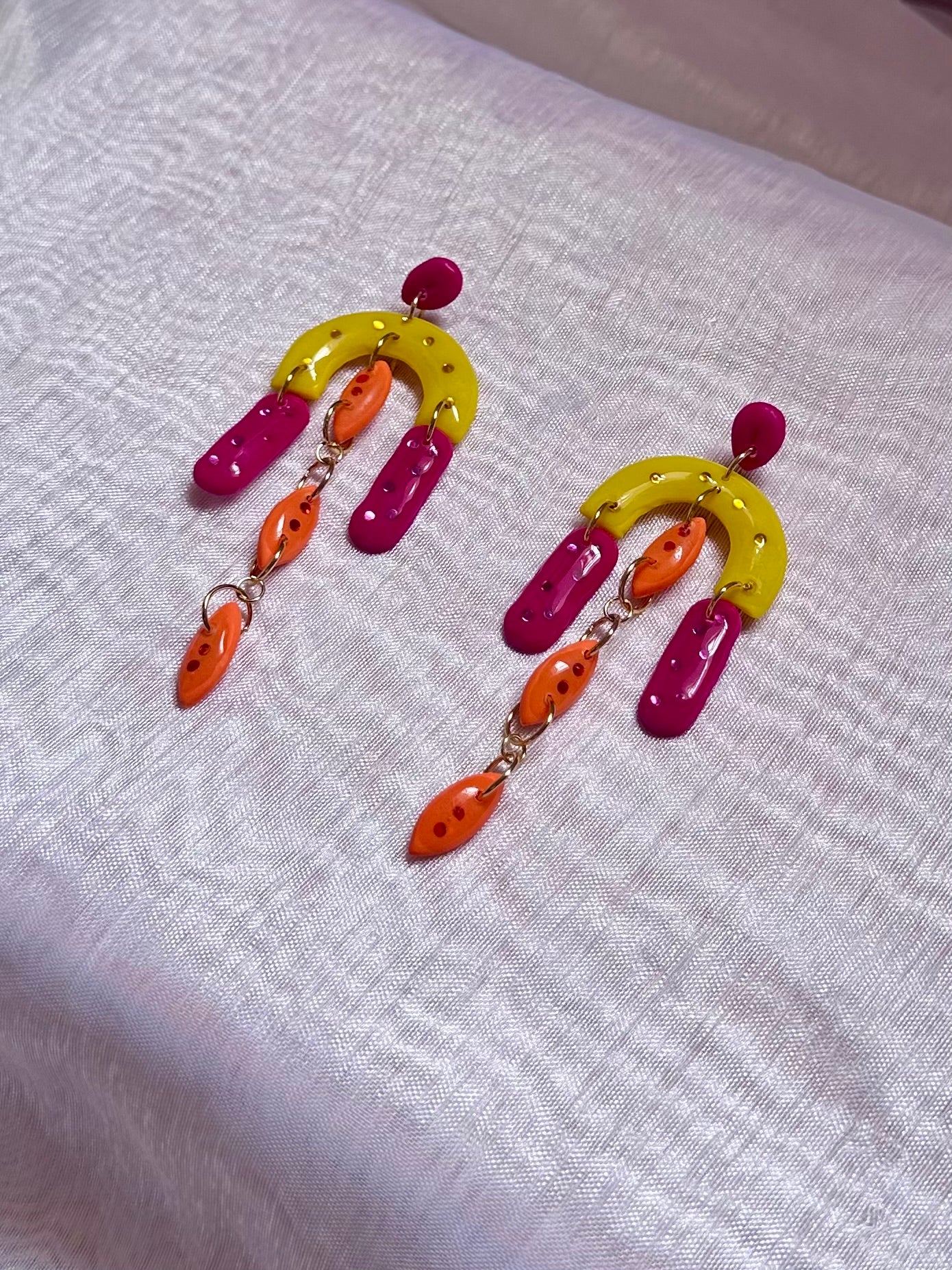 Pendientes alegría de verano