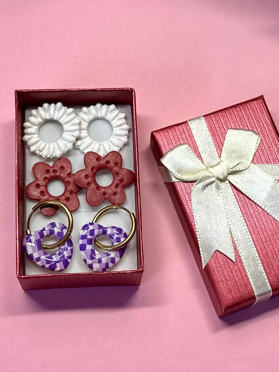 Caja “flores en San Valentín”